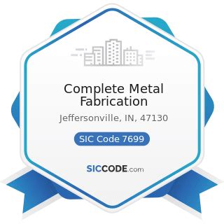 naics code sheet metal fabrication|metal stamping naics code.